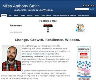 Milesanthonysmith.com(Leadership) Screenshot