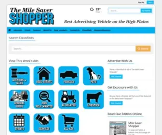 Milesaver.com(Best Advertising Vehicle on the High Plains) Screenshot