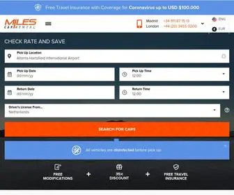 Milescarrentalatlanta.com(Car Rental in Atlanta USD$9/day) Screenshot