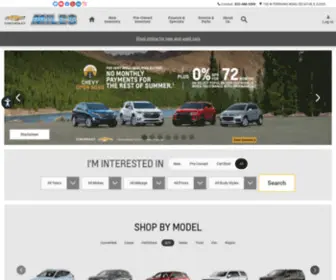 Mileschevy.com(Miles Chevrolet) Screenshot