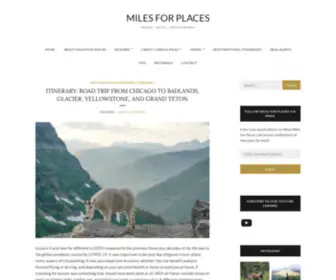 Milesforplaces.com(Milesforplaces) Screenshot