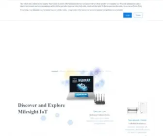 Milesight-Iot.com(Milesight IoT) Screenshot