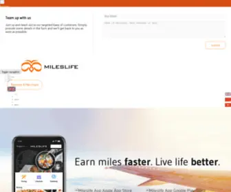 Mileslife.com(Mileslife) Screenshot