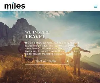 Milespartnership.com(Miles Partnership) Screenshot