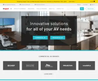 Milestone.com(Milestone AV Technologies) Screenshot