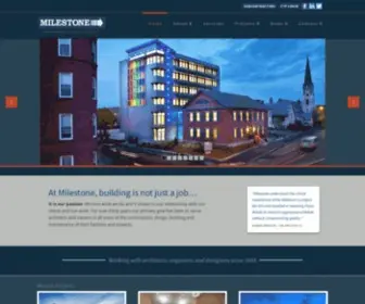 Milestoneengcon.com(Milestone Engineering & Construction) Screenshot