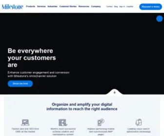 Milestoneinternet.com(Digital Experience Marketing Company) Screenshot