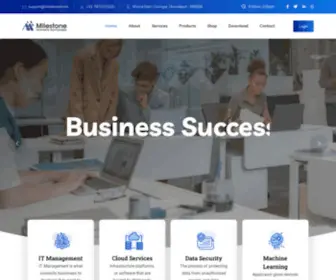 Milestoneit.net(Milestone Innovative Technologies) Screenshot