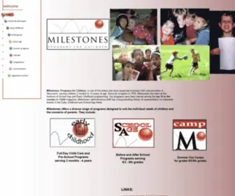 Milestonesprograms.org(Milestonesprograms) Screenshot
