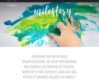 Milestory.fr(IEF avec Montessori & voyages d'une famille d'Happyculteurs) Screenshot