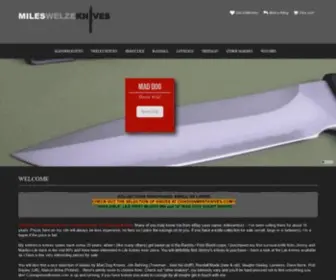 Mileswelze.com(Miles Welze Knives Miles Welze Knives) Screenshot