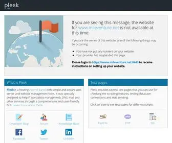Mileventure.net(Domain Default page) Screenshot