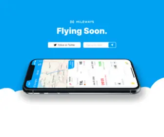 Mileways.com(All about flights) Screenshot