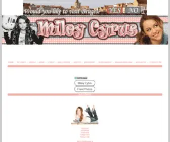 Mileycyrusheaven.com(Mileycyrusheaven) Screenshot