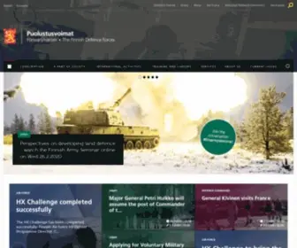 Mil.fi(Defence Forces) Screenshot