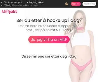 Milfjakt.com(Finn flørter og spennende kontakter anonymt) Screenshot