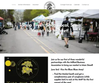 Milfordfarmersmarket.org(Milfordfarmersmarket) Screenshot