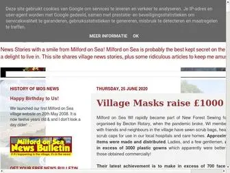 Milfordonseanews.org(Lymington news) Screenshot