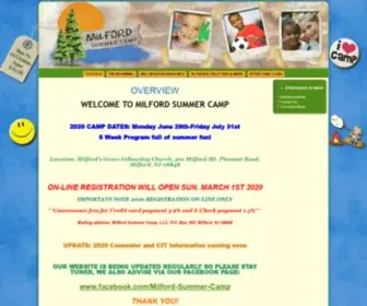 Milfordsummercamp.com(Milfordsummercamp) Screenshot