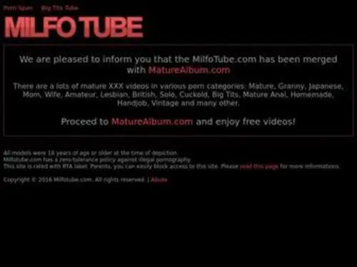 Milfotube.com(Milfotube) Screenshot