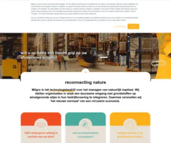 Milgro.nl(Milgro > Home) Screenshot