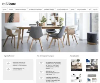 Miliboo-Bourse.com(Miliboo Bourse) Screenshot