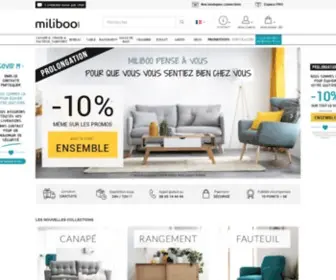 Miliboo.com(Meuble design et mobilier pas cher) Screenshot