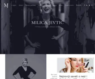 Milicajevtic.com(Actress & Pro Make) Screenshot