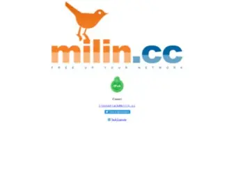Milin.cc(Free up your network) Screenshot