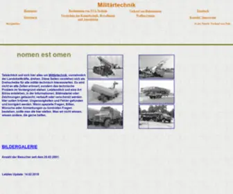 Militaertechnik-Der-Nva.de(Militärtechnik) Screenshot