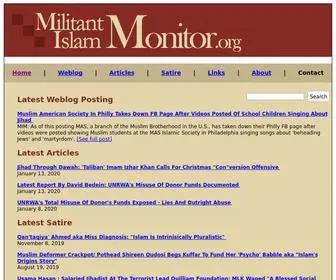 Militantislammonitor.org(Militant Islam Monitor) Screenshot