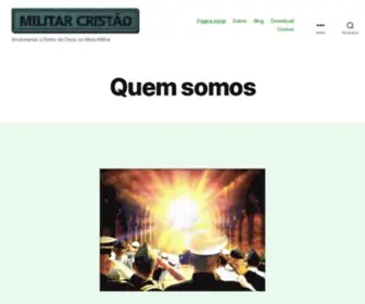 Militarcristao.com.br(Cristão) Screenshot