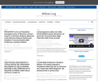 Militari.org(Militari) Screenshot