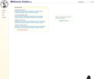 Militaria-Online.de(Militaria Online) Screenshot