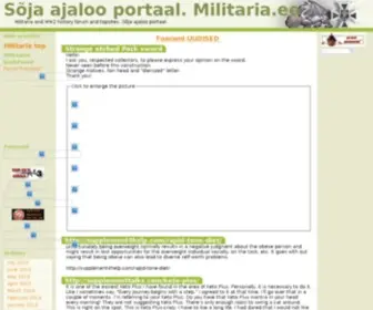 Militaria.ee(Militaar) Screenshot