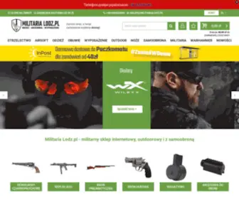 Militarialodz.pl(Militarialodz) Screenshot