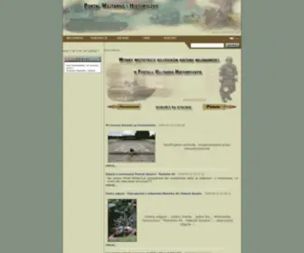 Militarni.pl(Portal militarno historyczny) Screenshot