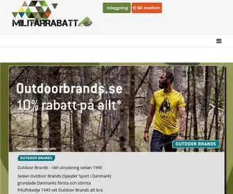 Militarrabatt.se(Militum Respons) Screenshot