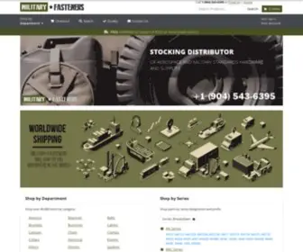 Military-Fasteners.com(Aviation and Mil) Screenshot