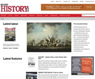 Military-History.org(Britain's leading military history magazine) Screenshot