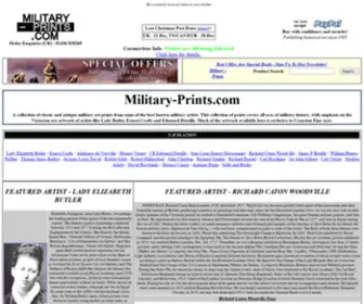 Military-Prints.com(Military Art Prints) Screenshot