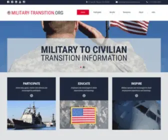 Military-Transition.org(Transition Resources For Military) Screenshot