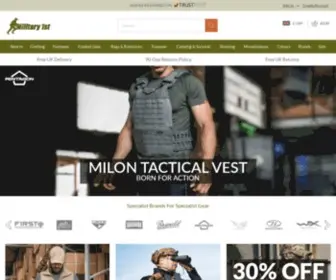 Military1ST.co.uk(Army Surplus Store & Military Shop UK) Screenshot