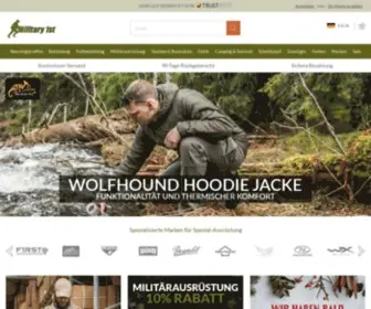 Military1ST.de(Armee-Bestände & Militär-Shop) Screenshot