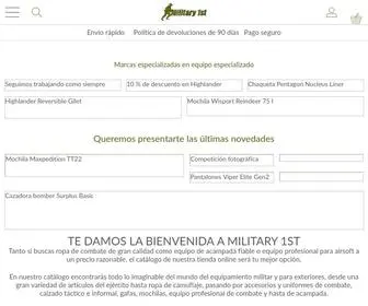 Military1ST.es(Tienda de excedente militar) Screenshot