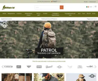 Military1ST.it(Shop fondi di magazzino esercito e negozio militare) Screenshot