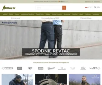 Military1ST.pl(Sklep militarny) Screenshot
