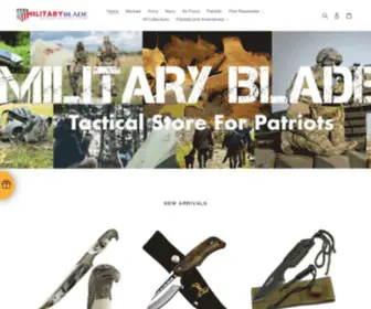 Militaryblade.com(MilitaryBlade) Screenshot