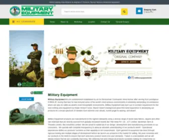 Militaryequipment.in(The Army Calibre) Screenshot