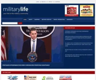 Militarylife.com(Your Link to the Military Community) Screenshot